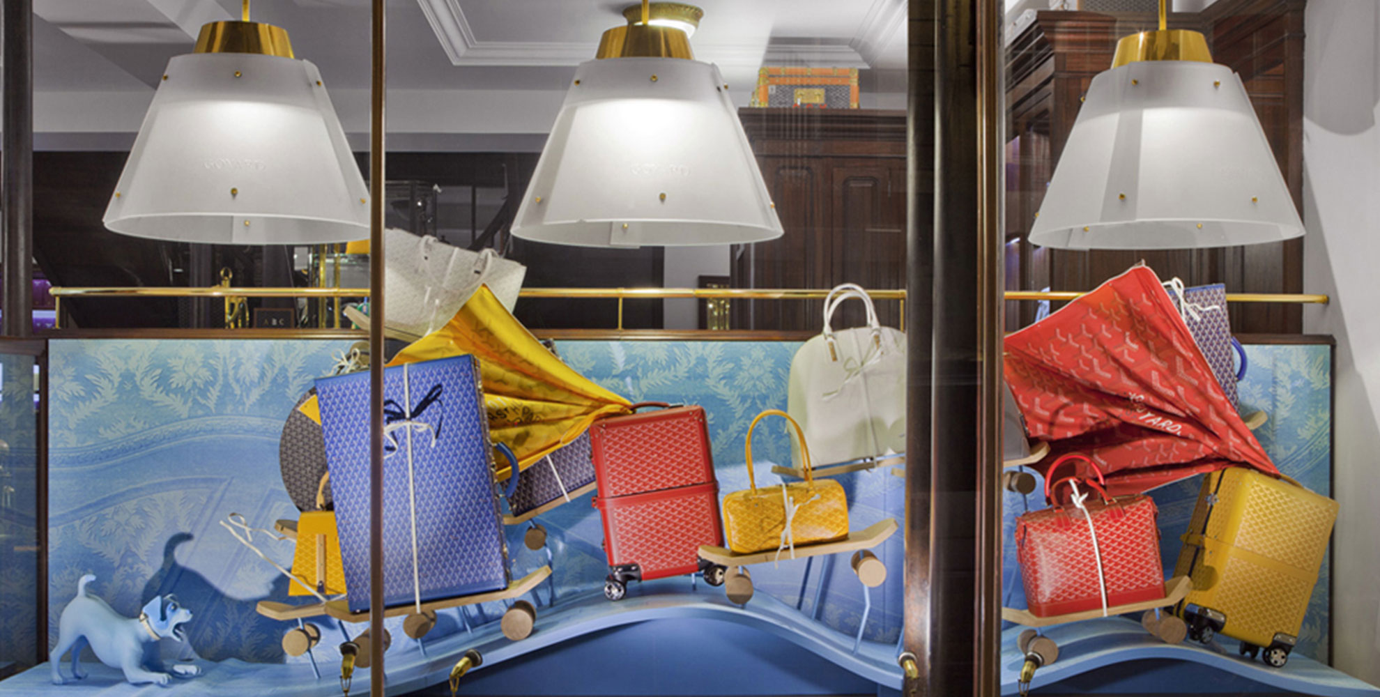 atelier2A - Vitrines Goyard - 2015